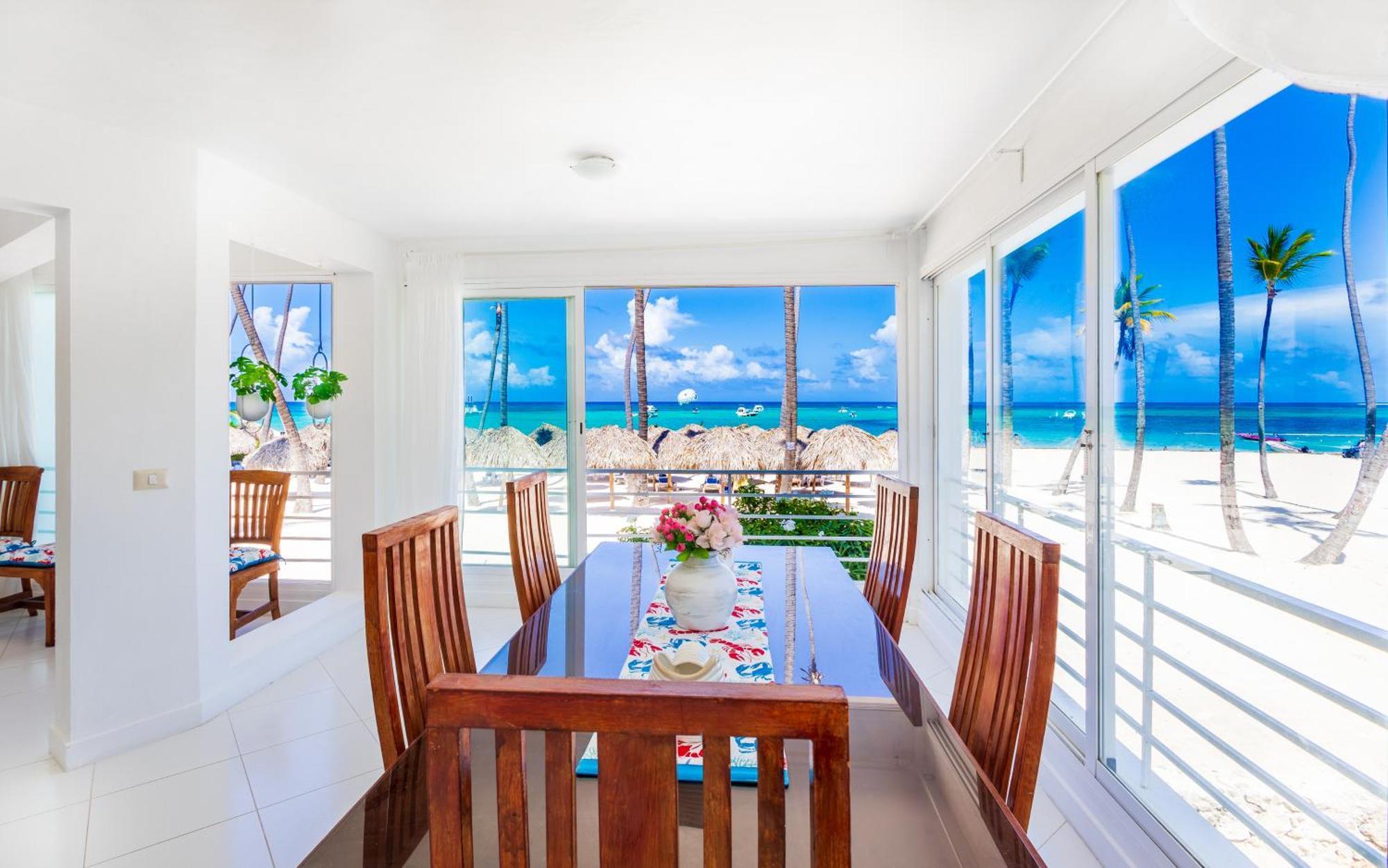 Prime Ocean View Punta Cana Apartments - 3-Bedroom Getaway With Private Terrace On Bavaro Beach Екстериор снимка